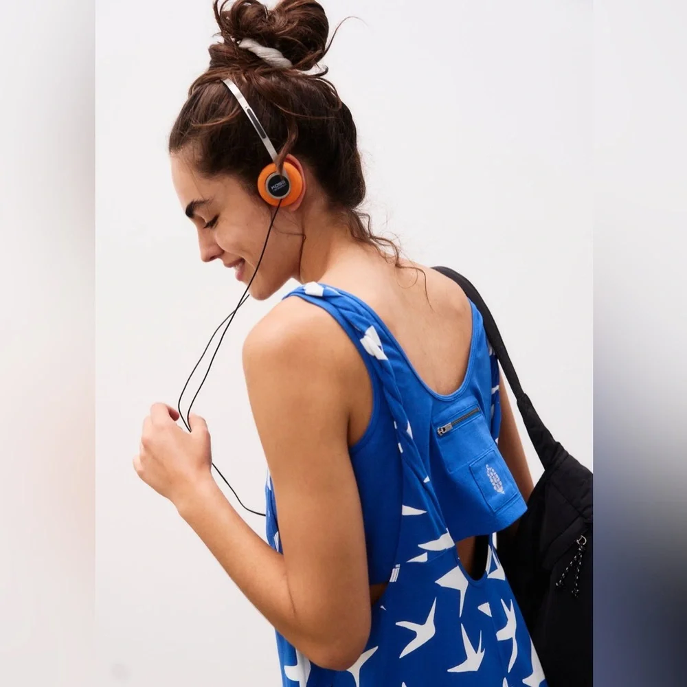 FP Movement Hot Shot Twist Back Printed Maxi Dress - Picture 2 of 4